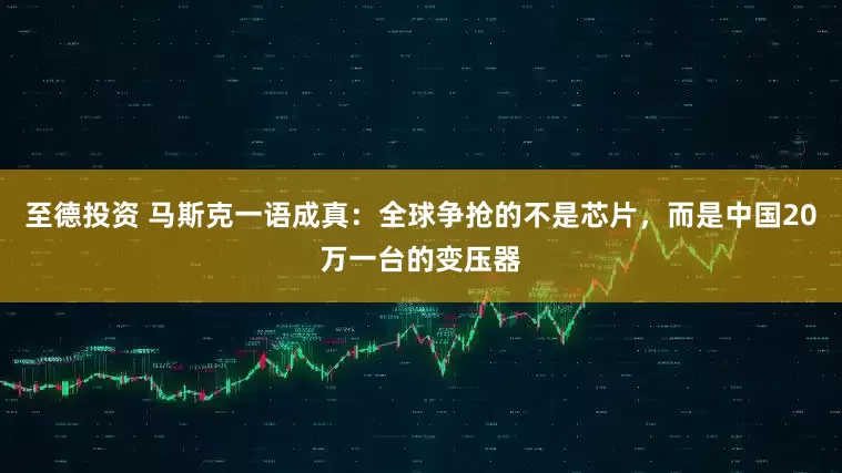 至德投资 马斯克一语成真：全球争抢的不是芯片，而是中国20万一台的变压器